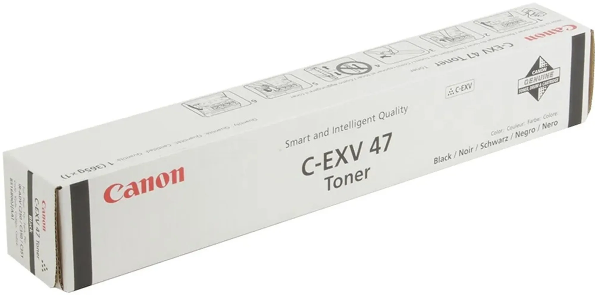 Тонер Canon C-EXV47 BK (8516B002) черный - фото 2