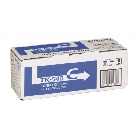 Тонер-картридж Kyocera TK-540C (1T02HLCEU0) Cyan