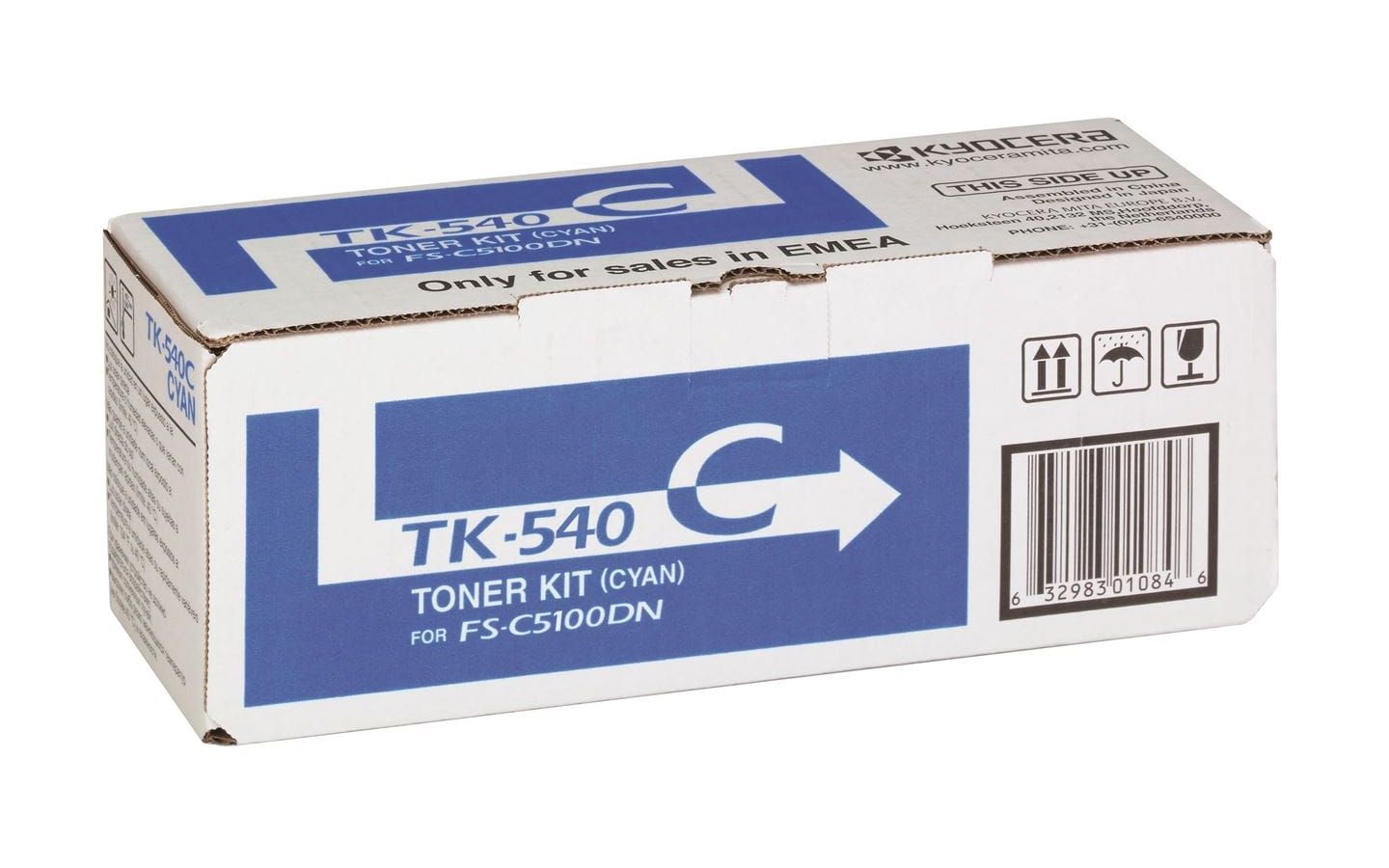 Тонер-картридж Kyocera TK-540C (1T02HLCEU0) Cyan