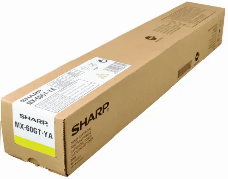 Тонер-картридж Sharp MX60GTYA/MX61GTYA  желтый