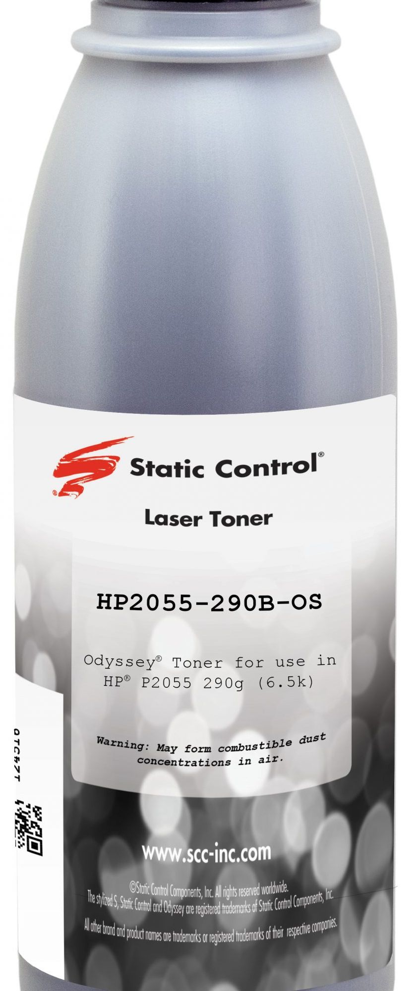 Тонер Static Control HP2055-290B-OS для HP (фл. 290г)