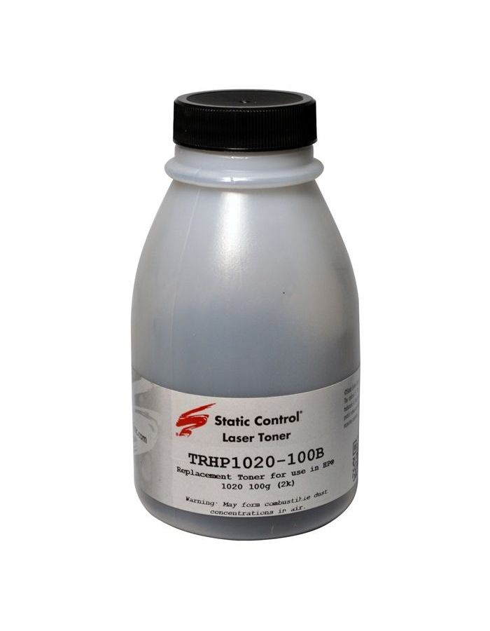 Тонер Static Control TRHP1020-100B для HP (фл. 100г) цена и фото