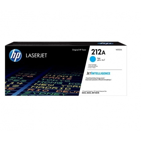 

Картридж лазерный HP 212A W2121A голубой