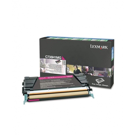 Картридж лазерный Lexmark C736H1MG Magenta 6830₽