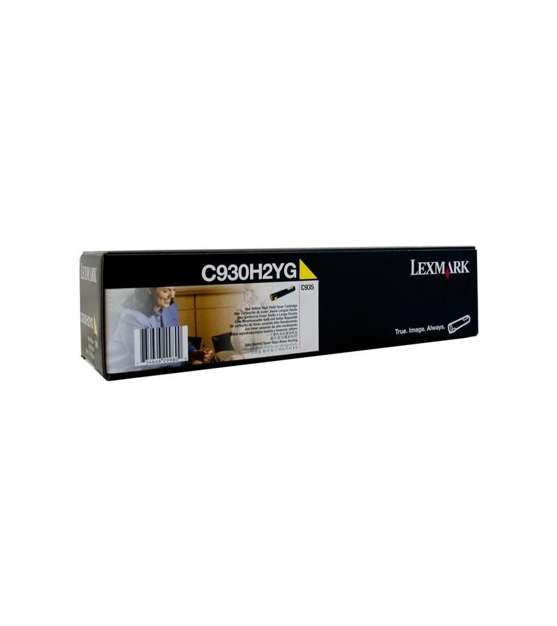 Картридж лазерный Lexmark C930H2YG желтый картридж лазерный lexmark c930h2kg черный