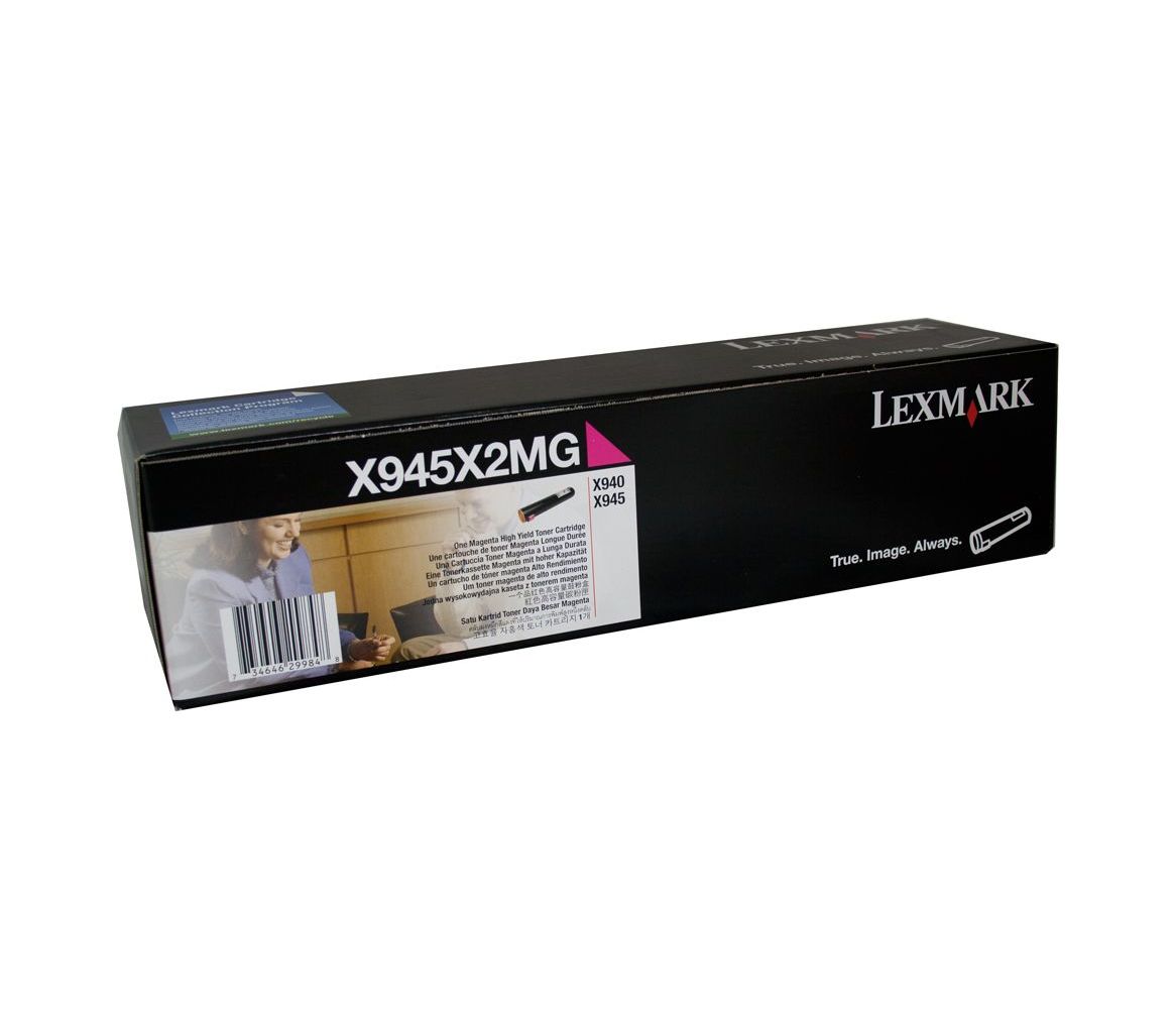Картридж лазерный Lexmark X945X2MG пурпурный