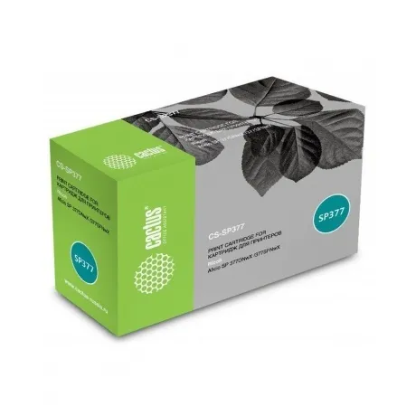 Картридж лазерный Cactus CS-SP377 408162 черный (6400стр.) для R...