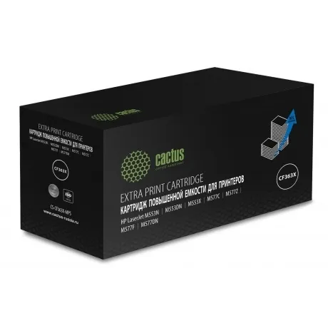 Картридж лазерный Cactus CS-CF363X-MPS пурпурный (18000стр.) для...