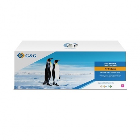 Картридж лазерный G&G NT-CE323A пурпурный (1300стр.) для HP LJ P...
