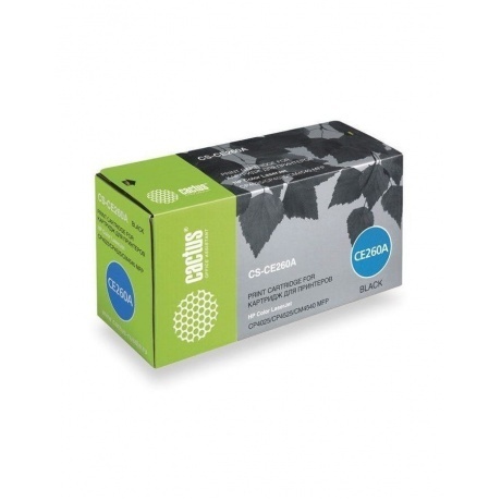

Картридж лазерный Cactus CS-CE260A черный (8500стр.) для HP LJ CP4025/CP4525/CM4540