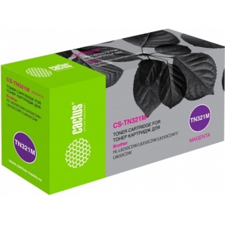 

Картридж лазерный Cactus CS-TN321M пурпурный (1500стр.) для Brother HL-L8250CDN/MFC-L8650CDW