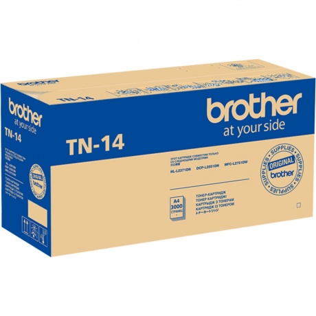 Картридж Brother TN14 (4500 стр.) черный для MFCL2751/2551 - фото 2