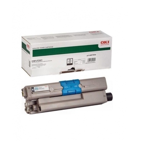 

Тонер-картридж Oki C301/321/MC332/342 2.2K (black), Черный