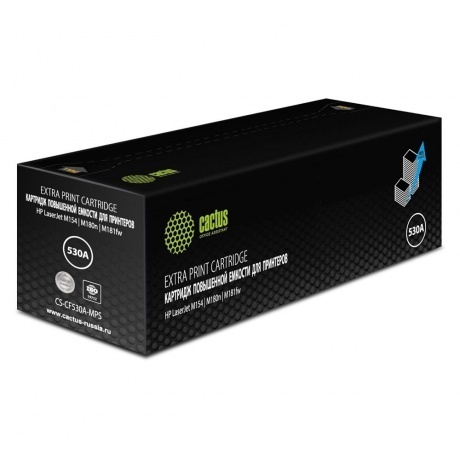 

Картридж лазерный Cactus CS-CF530A-MPS черный (3300стр.) для HP LaserJet M154/M180n/M181fw