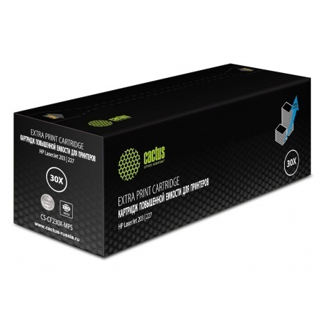 

Картридж лазерный Cactus CS-CF230X-MPS черный (5000стр.) для HP LJ 203/227
