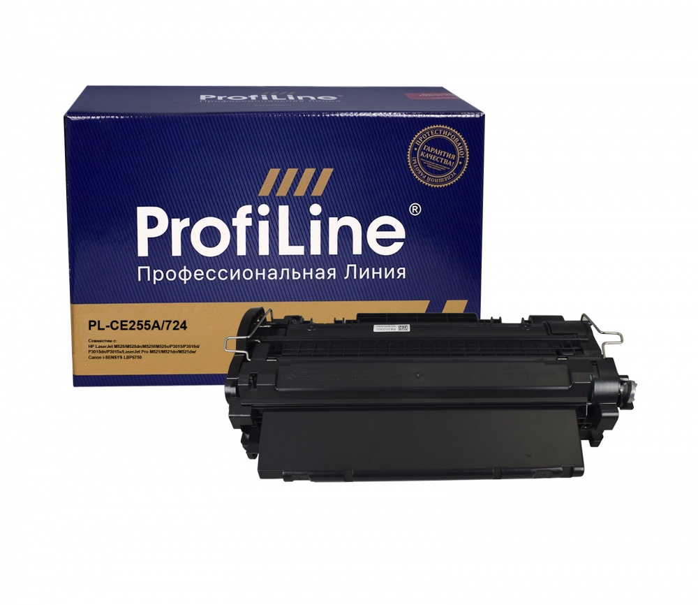 

Картридж CE255A/724 (№55A) 6000 копий ProfiLine