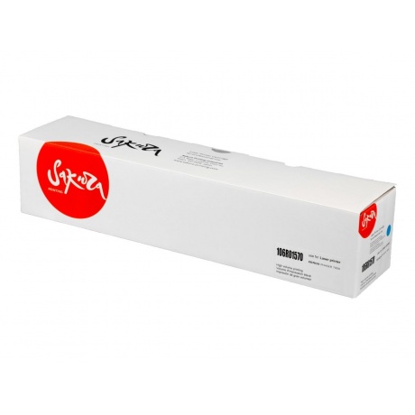Картридж SAKURA 106R01570 для XEROX, синий, 17200 к. Phaser7800 - фото 1