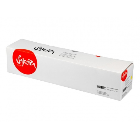 Картридж SAKURA 106R01572 для XEROX, желтый, 17200 к. Phaser7800 - фото 1