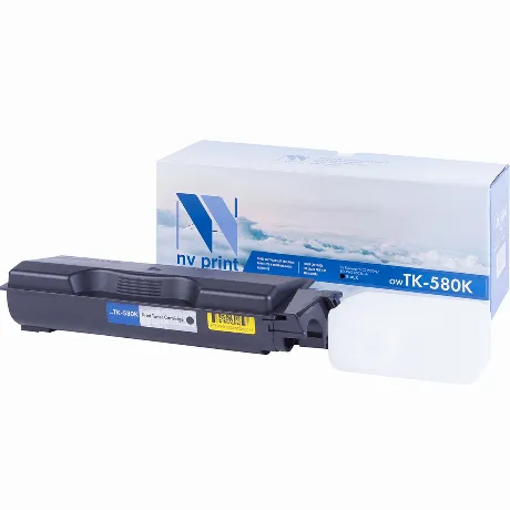 Картридж NVP совместимый NV-TK-580 Black для Kyocera Ecosys P602...