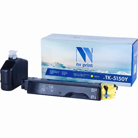 Картридж NVP совместимый NV-TK-5150 Yellow для Kyocera ECOSYS M6...