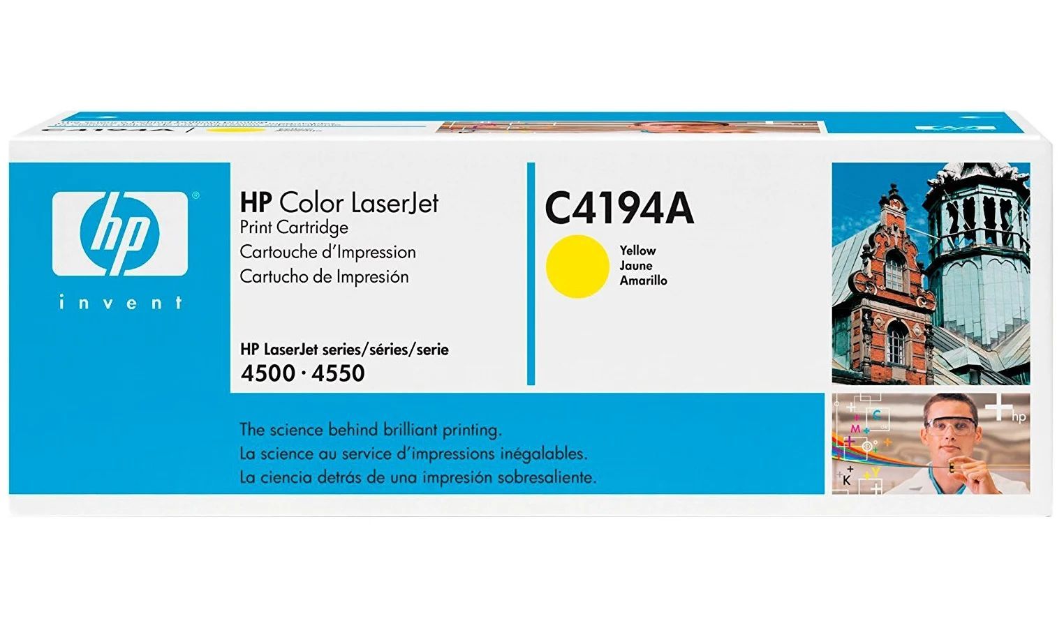 Картридж HP C4194A №94A Yellow картридж ce252a 504a yellow для принтера hp color laserjet cp3525dn cp3525n cp3525x