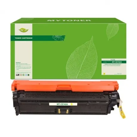 Картридж MyToner HP CE742A/307A желтый 7.3k с чипом