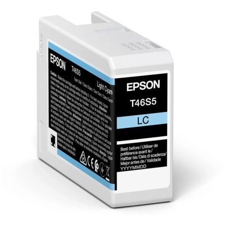 

Картридж EPSON C13T46S500 T46S светло-голубой для SC-P700