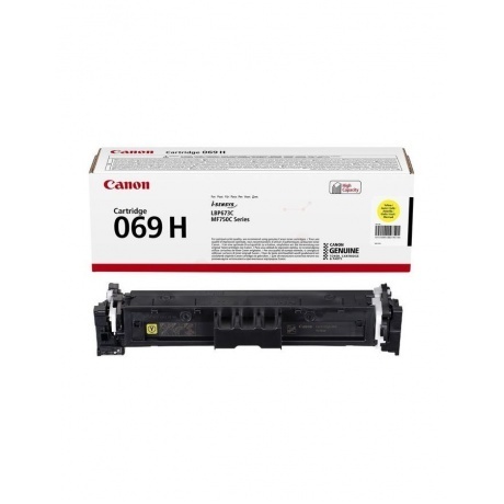 

Картридж лазерный Canon 069HY 5095C002/004 желтый (5500стр.) для Canon MF752Cdw/754Cdw, LBP673Cdw