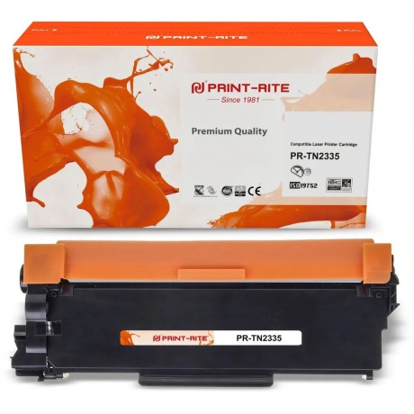 Картридж лазерный Print-Rite TFBAEJBPU1J PR-TN2335 TN-2335 черный (1200стр.) для Brother DCP L2500/L2520/L2540/L2560 - фото 2