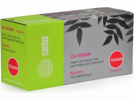 Картридж лазерный Cactus CS-TK560M TK-560 пурпурный (10000стр.) ...
