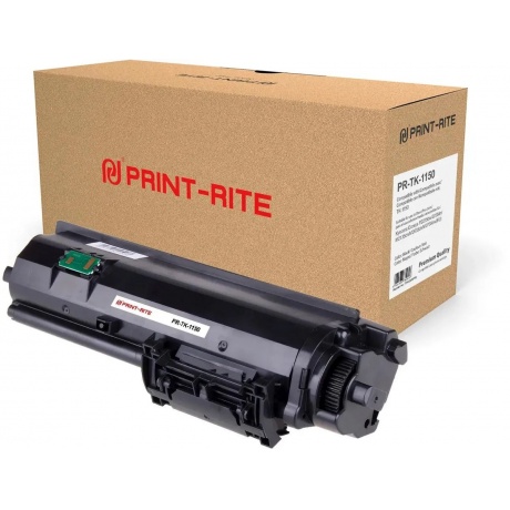 Картридж лазерный Print-Rite TFKAB8BPRJ PR-TK-1150 TK-1150 черный (3000стр.) для Kyocera Ecosys P2235d/P2235dn/P2235dw/M2735dw - фото 1