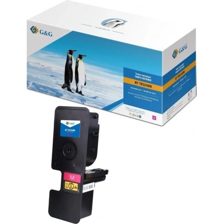 

Картридж лазерный G&G GG-TK5240M пурпурный (3000стр.) для Kyocera ECOSYS P5026cdn/P5026cdw;ECOSYS M5526cdn/M5526cdw