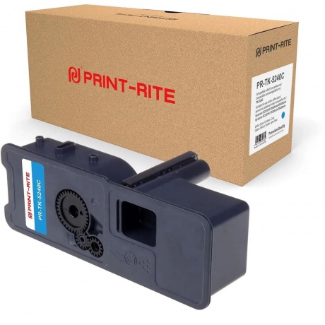Картридж лазерный Print-Rite TFKAADCPRJ PR-TK-5240C TK-5240C голубой (3000стр.) для Kyocera Ecosys M5526cdn/M5526cdw/P5026cdn/P5026cdw - фото 1