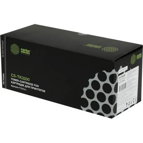 Картридж лазерный Cactus CS-TK3200 TK-3200 черный (40000стр.) дл...