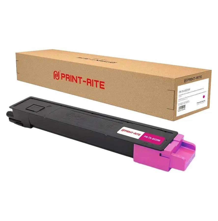 Картридж лазерный Print-Rite TFK881MPRJ PR-TK-8325M TK-8325M пурпурный (12000стр.) для Kyocera Taskalfa-2551CI