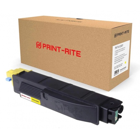 Картридж лазерный Print-Rite TFKAN1YPRJ PR-TK-5280Y TK-5280Y желтый (11000стр.) для Kyocera Ecosys P6235cdn/M6235cidn/M6635cidn - фото 1