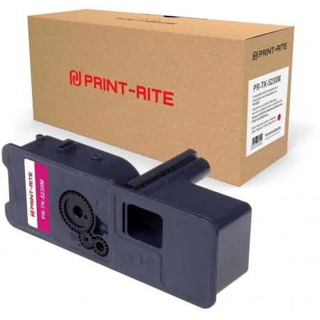 Картридж лазерный Print-Rite TFKADHMPRJ PR-TK-5230M TK-5230M пурпурный (2200стр.) для Kyocera Ecosys M5521cdn/M5521cdw/P5021cdn/P5021cdw - фото 1