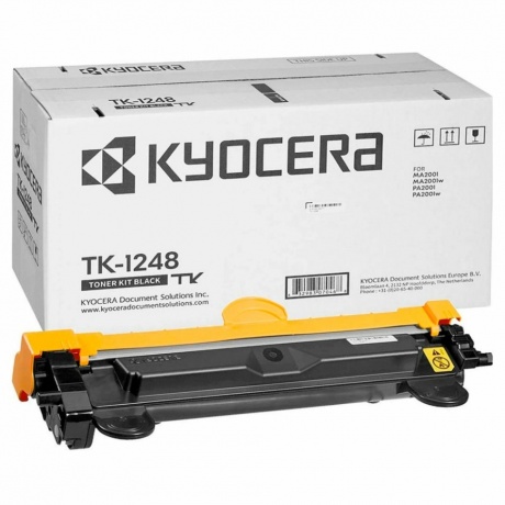 

Картридж лазерный Kyocera TK-1248 1T02Y80NL0 черный (1500стр.) для Kyocera PA2001/PA2001W