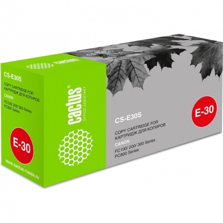 Картридж Cactus CS-E30S для Canon FC100200300SeriesPC800Series черный хорошее состояние 1682₽