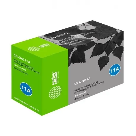 Картридж Cactus CS-Q6511A для принтеров HP Laser Jet 2410/2420/2...