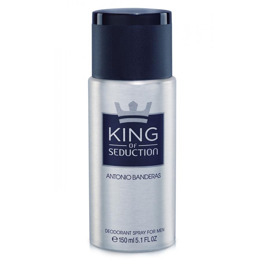 Дезодорант спрей парфюмированный Antonio Banderas King Of Seduction, 150 мл, женский