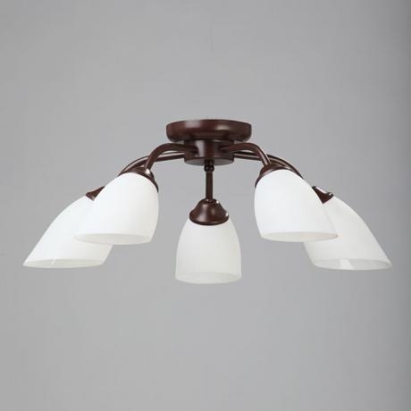 Люстра V3252/5PL, 5хЕ14 макс. 40Вт, плафон ПП