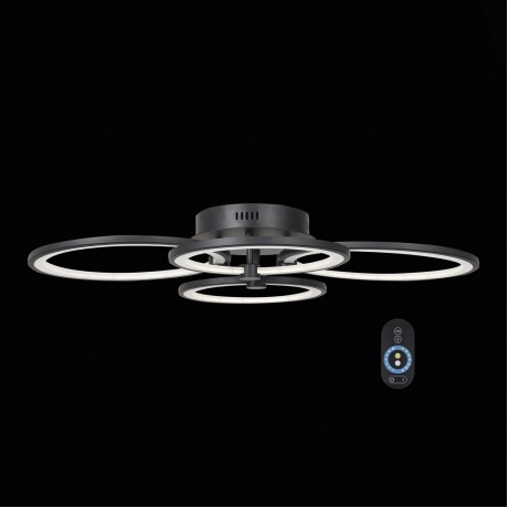 Люстра потолочная ST-LUCE SL867.402.04 Черный - фото 2