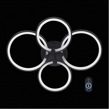 Люстра потолочная ST-LUCE SL867.402.04 Черный - фото 11