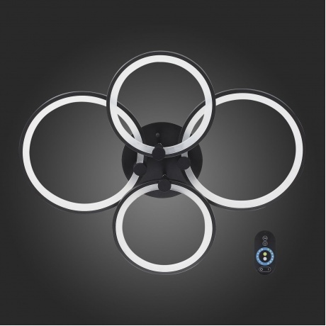 Люстра потолочная ST-LUCE SL867.402.04 Черный - фото 12