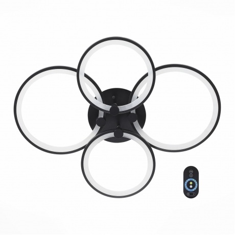 Люстра потолочная ST-LUCE SL867.402.04 Черный - фото 13