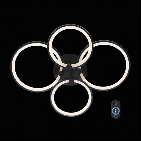 Люстра потолочная ST-LUCE SL867.402.04 Черный - фото 14