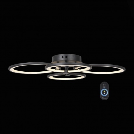 Люстра потолочная ST-LUCE SL867.402.04 Черный - фото 4