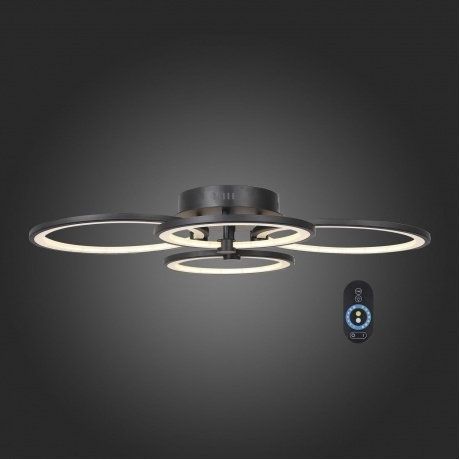 Люстра потолочная ST-LUCE SL867.402.04 Черный - фото 5