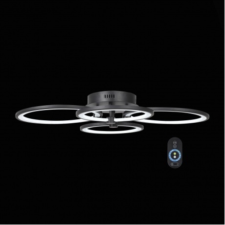 Люстра потолочная ST-LUCE SL867.402.04 Черный - фото 7